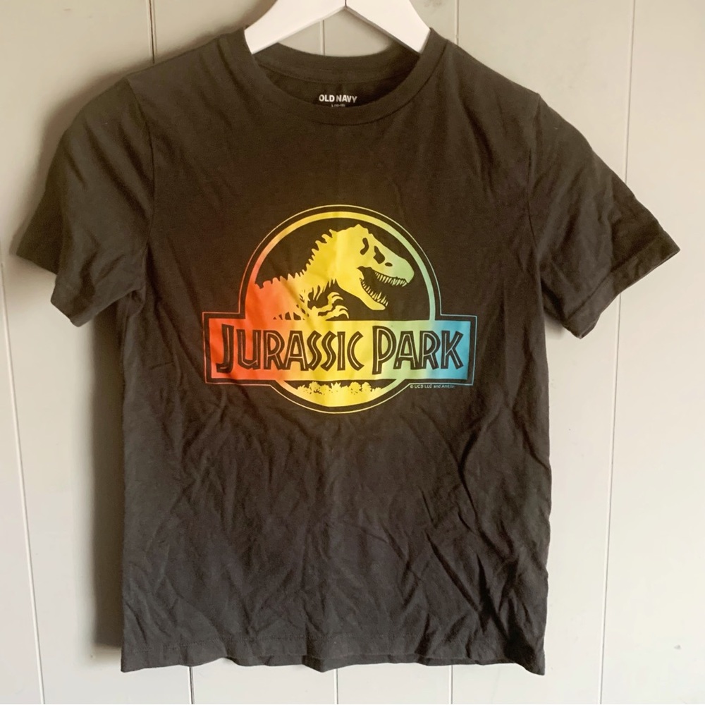 OLD NAVY Jurassic Park Graphic T Youth L (10-12)